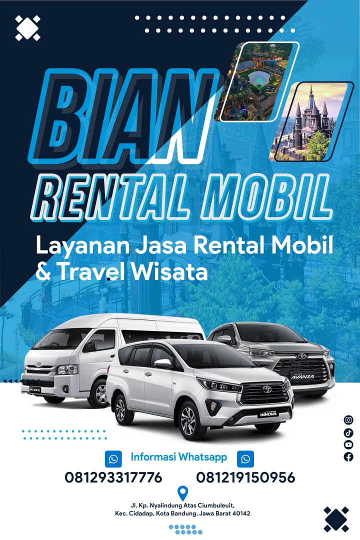 Bian Rental Mobil – Rental Mobil & Agen Travel Bandung Terbaik